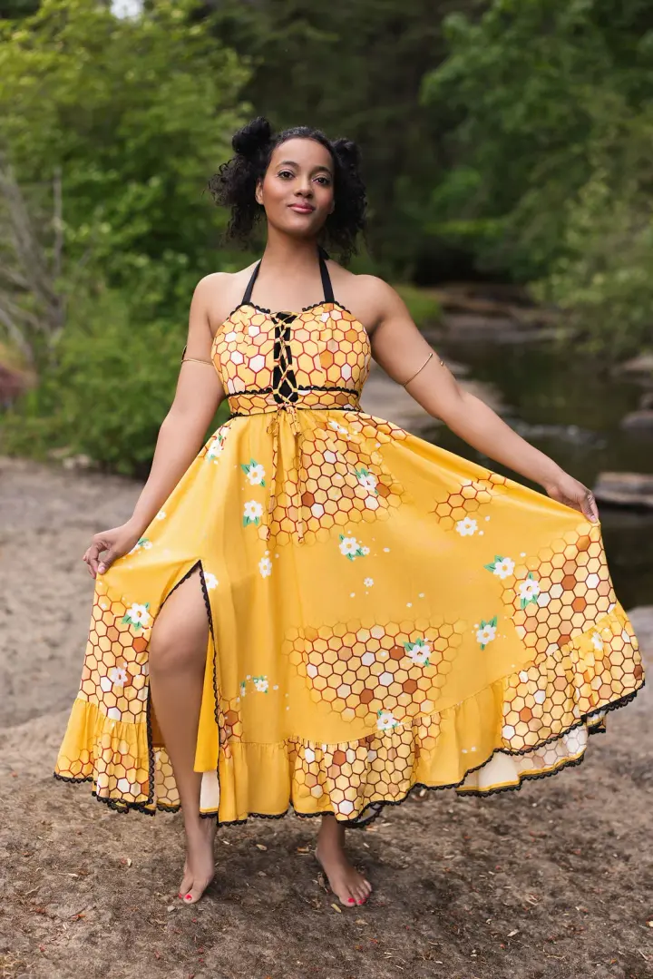 Honey Bee Summer Gown