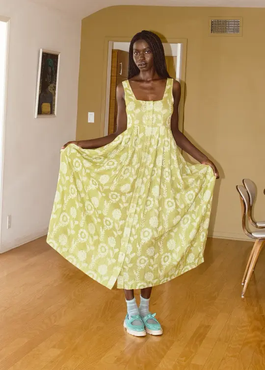ginger dress | summer 26 | aloe