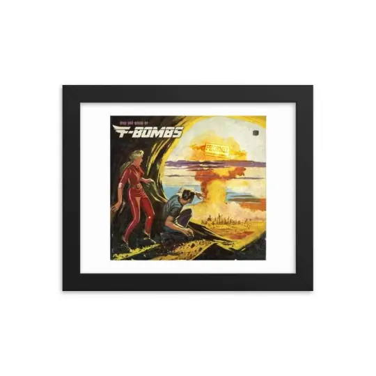 F-Bombs Framed Print | Epic Man Cave Art!