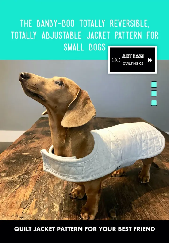 Dandy-Doo Totally Reversible Dog Jacket