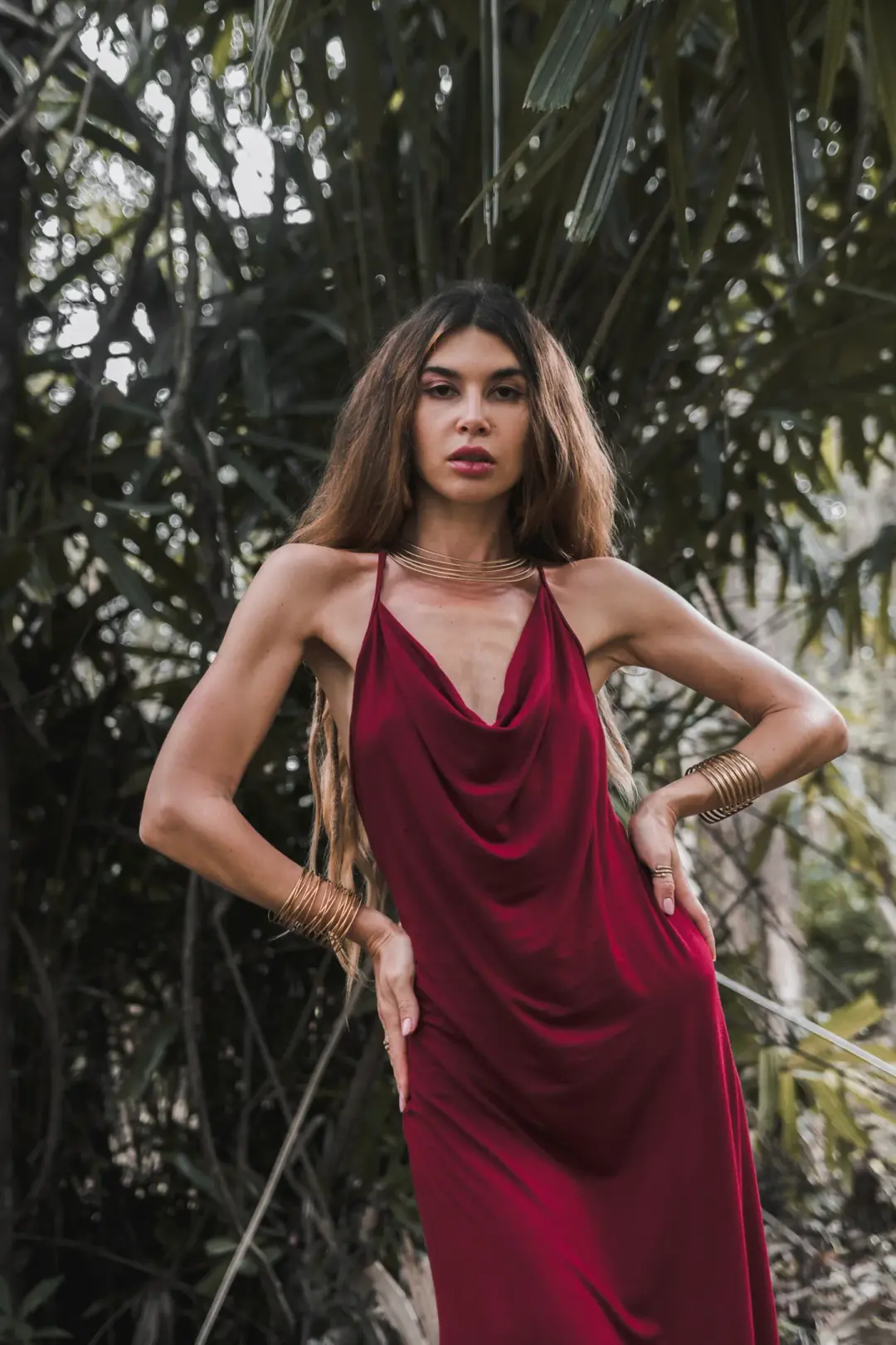 Bellona Dress Red