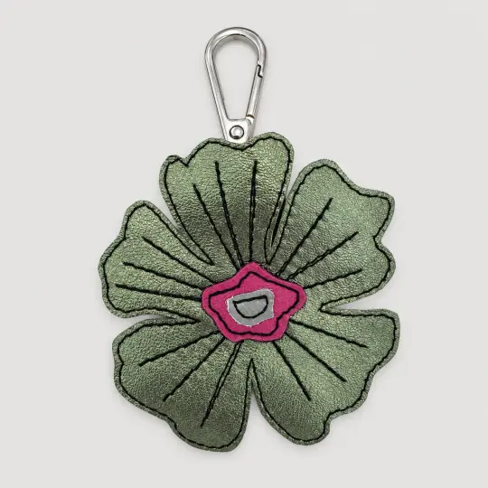 the leather poppy bag charm 6-of-70