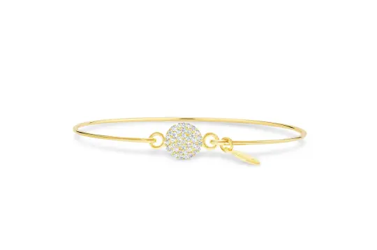 Pavé Icon Bracelet Disk