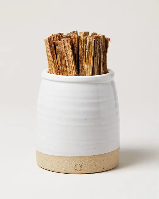Beehive Fatwood Crock