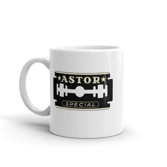 Vintage ASTOR Double Edge Blade Coffee Mug | Available in 2 Sizes!
