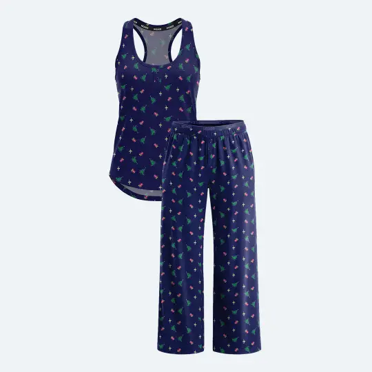Loose Pants + Sleep Tank Merry & Bright Sleep Set