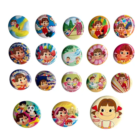 peko-chan pins