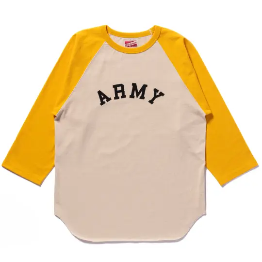 MILITARY BASEBALL TEE / ARMY