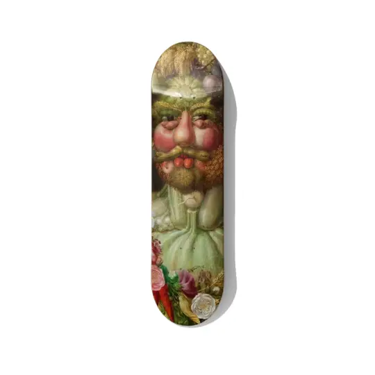Arcimboldo Vertumnus Portrait Skateboard Wall Art