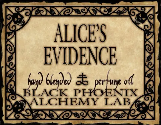 Alice's Evidence Perfume Oil