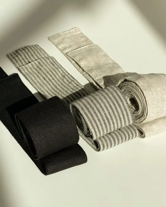 Linen belt - 69"/175 cm