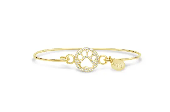 Pavé Icon Bracelet Paw