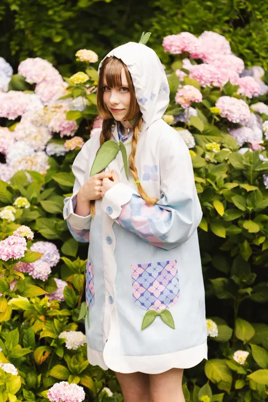 Hydrangea Raincoat (Limited Pre-Order CLOSED) (ESD: November 5th - 10th, 2026)