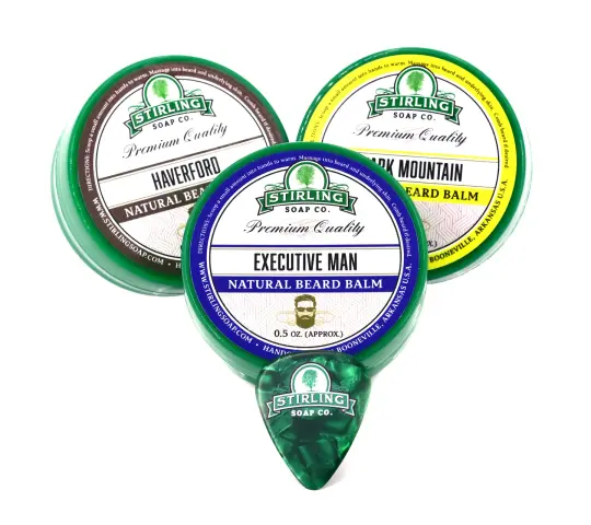 Beard Balm - Sample Pack of 3 (1/2oz Jars)