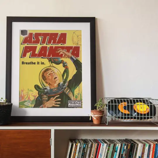 Astra Planeta Framed Print ~ Breathe it in.