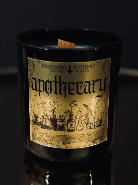 APOTHECARY | Rosemary + Neroli - 16oz Wood Wick Candle