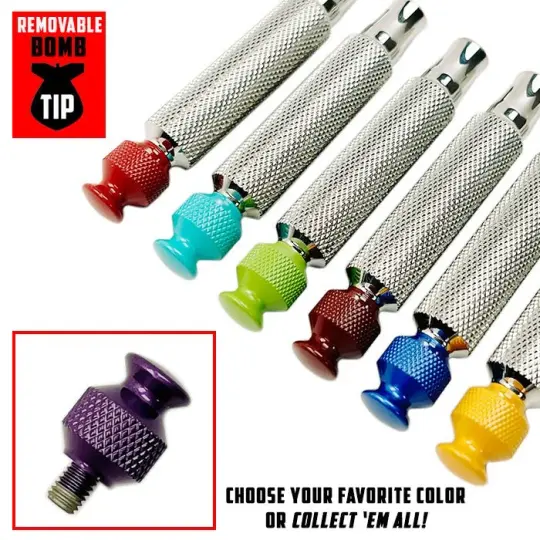 Color Bomb Tips | Color Tip Series | 316L Stainless Steel | TIP ONLY | Available in 7 Colors!