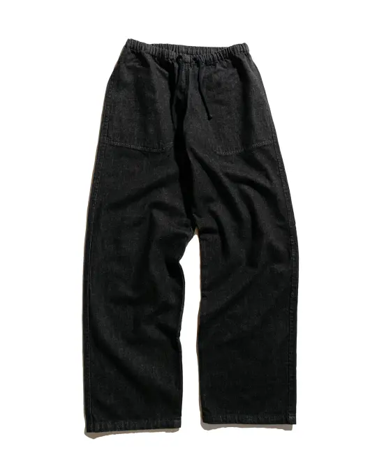 Danton Denim Easy Pants Black
