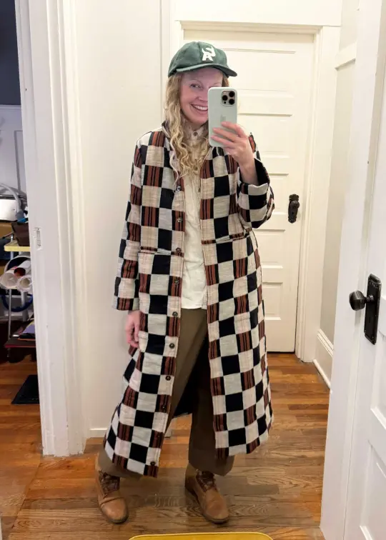 sample sale | chester coat switch | S