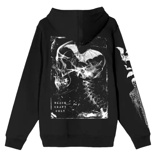 Bats For Brains Zip-Up Hoodie