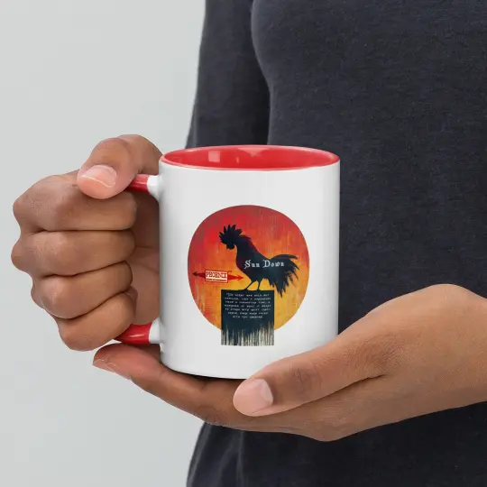 Sun Down Sunset 2024 Diner Mug, i.e. A Hand-Held Portal Into Another Dimension