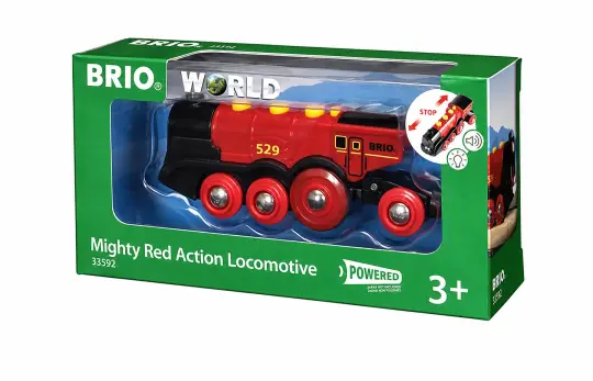 Mighty Red Action Locomotive