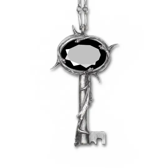 The Guardian Key. Onyx Necklace. *Limited*