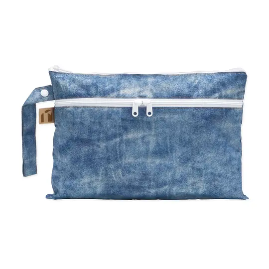 Wet/Dry Clutch: Crushed Denim
