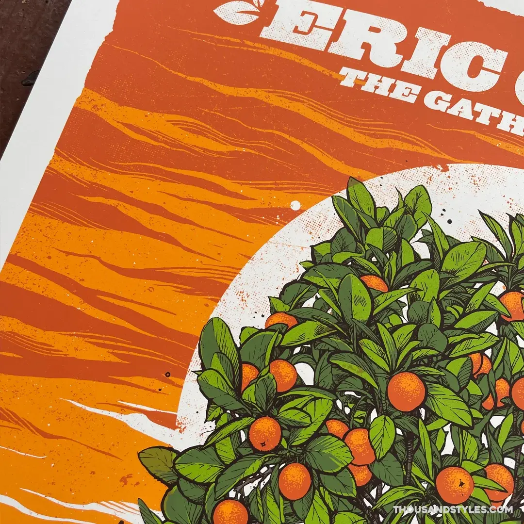 Eric Church - Official Gig Poster 3.4.22 Orlando