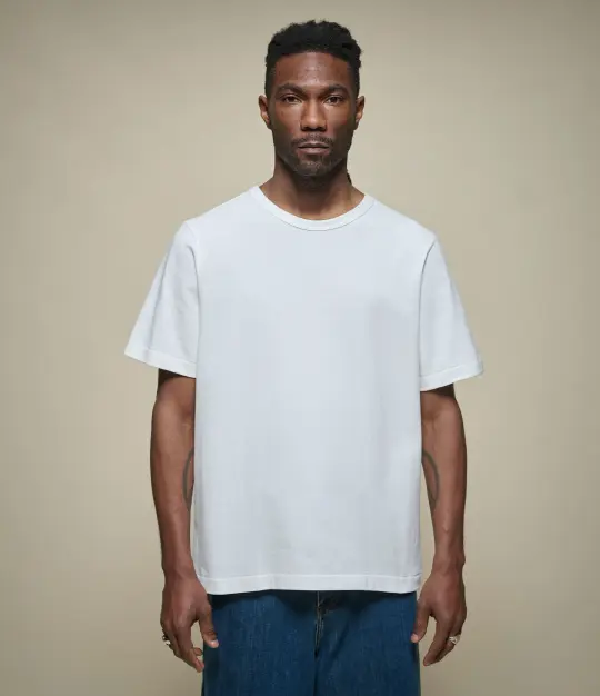214PK Loopwheeled Relaxed Fit Pikée T-Shirt