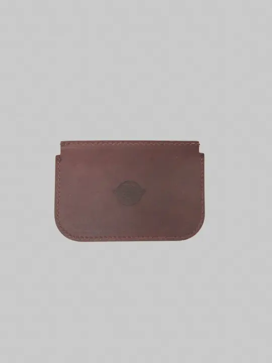 Samurai Jeans SJKCC26 Leather Card Case Brown