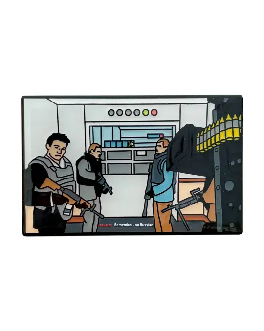 No Russian - Enamel Pin