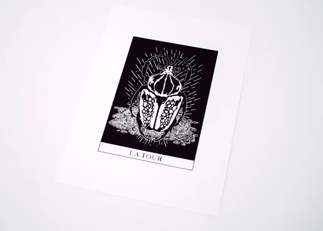 The Tower Tarot Print