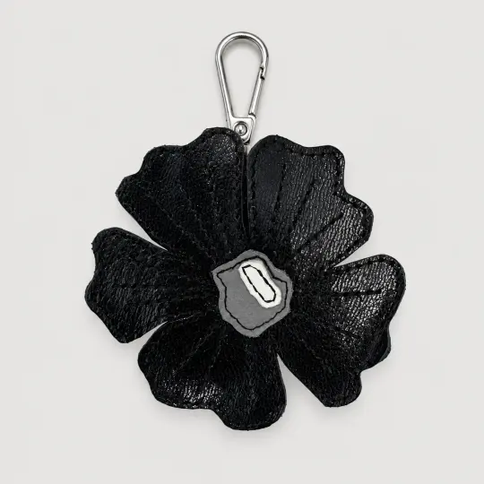 the leather poppy bag charm 66-of-70