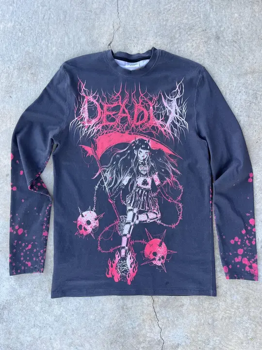 Deadly Dirtbag 666 Longsleeve Shirt