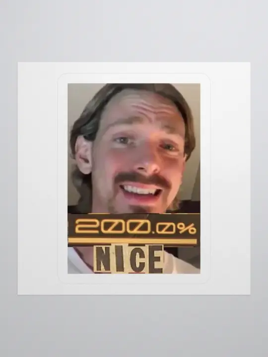 200% Nice Sticker 1