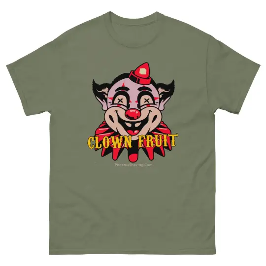 Clown Fruit 2021 Short Sleeve T-Shirt | Heavy Weight Sturdy Cut | Available in Multiple Sizes!