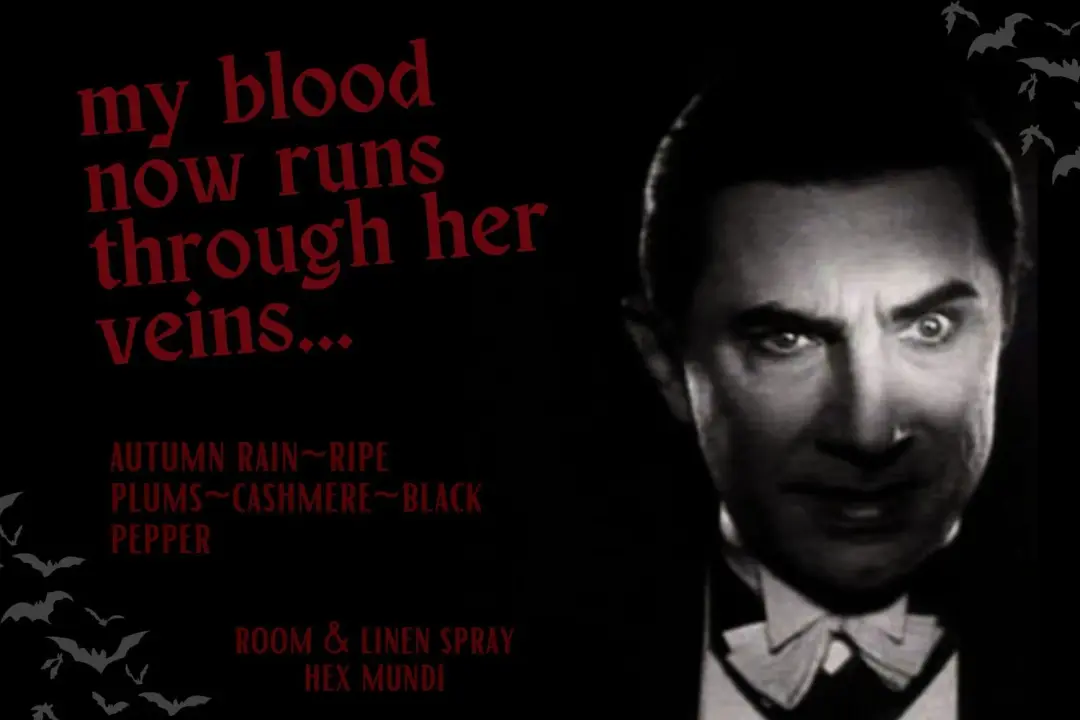 Dracula Room & Linen Spray ~ Autumn Horrors Collection