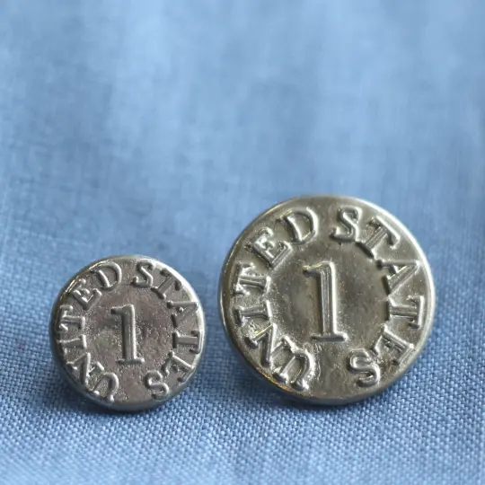 United States 1 Button