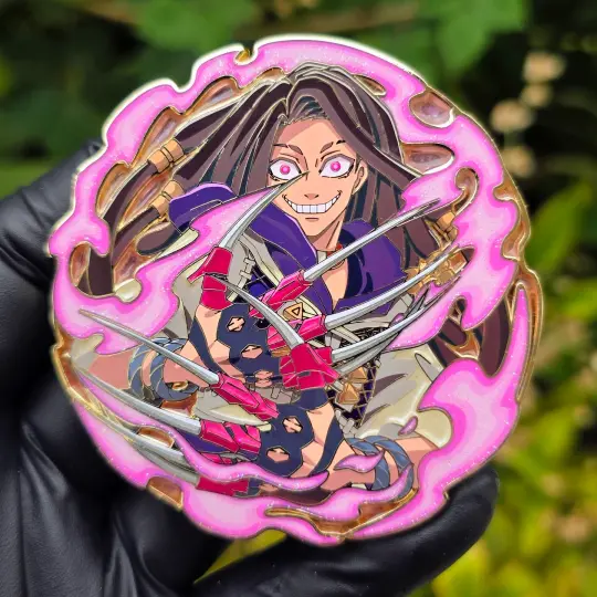 Poison Claw Pin (Gold)