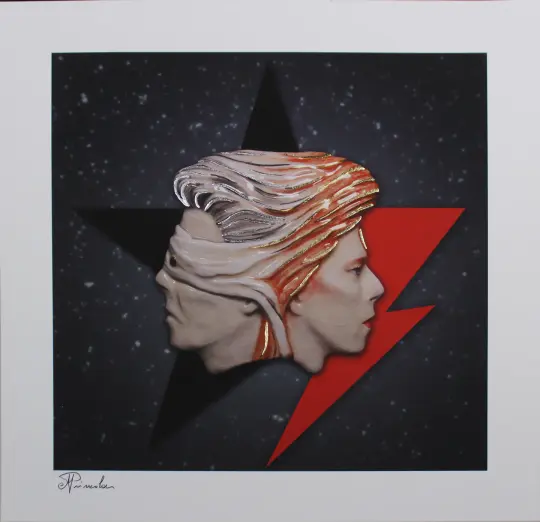 David Bowie - Blind Prophet/Ziggy Print