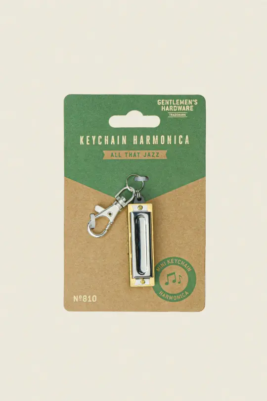 Harmonica Keychain