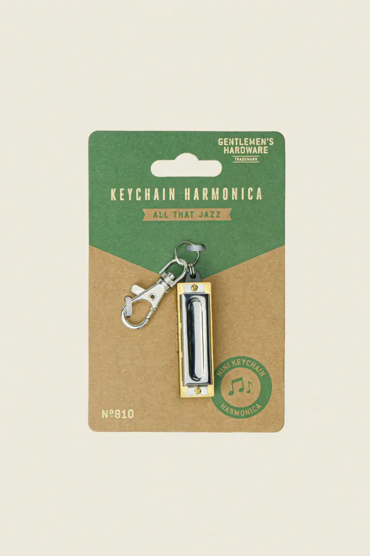 Harmonica Keychain