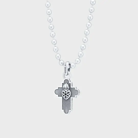 GOOD ART HLYWD Jimmy Cross Pendant Size AA - Sterling Silver