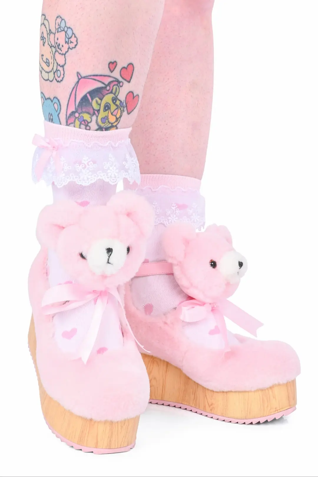Toybox Teddy Bear Platform - Pink