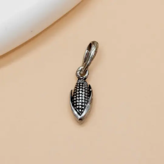 Sterling Silver Corn Pendant