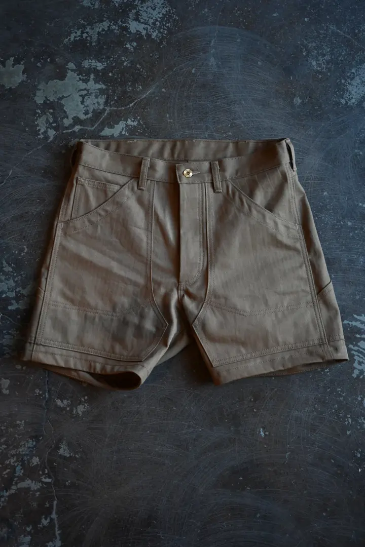 **SECONDS**  Guthrie Shorts - Coyote Herringbone