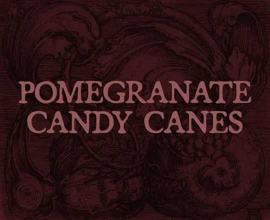 Pomegranate Candy Canes Perfume Oil