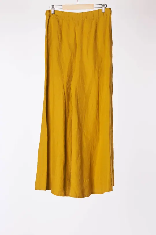 Maxi Catherine Trousers, Golden Palm