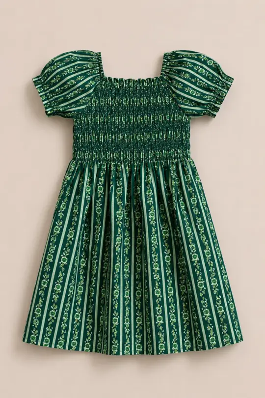 Mini Sunday Best Dress in Pine Felicity Floral